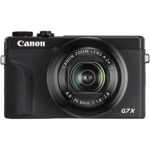 Canon PowerShot G7 X Mark III Digital Camera – Black | 20.1MP 4K Vlogging Camera with Wi-Fi & Bluetooth