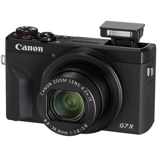 Canon PowerShot G7 X Mark III Digital Camera – Black | 20.1MP 4K Vlogging Camera with Wi-Fi & Bluetooth